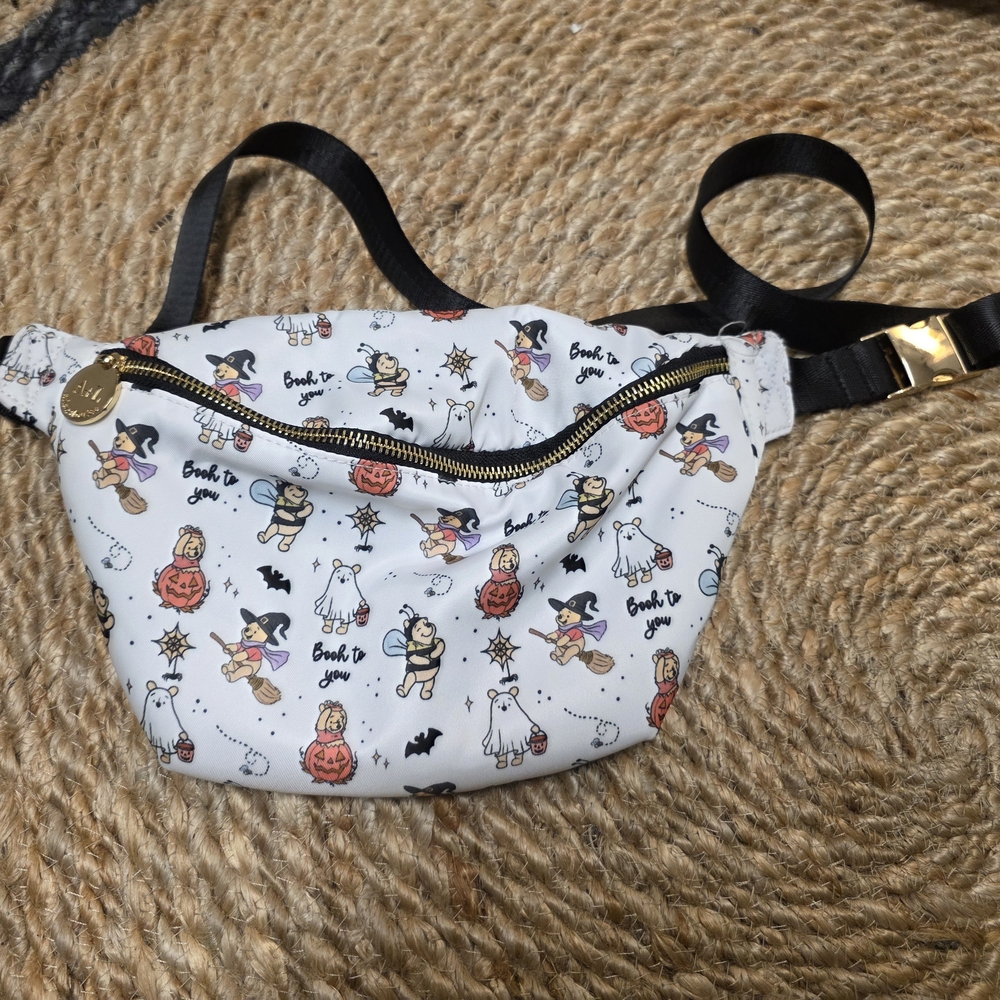 Stylish White Disney Halloween Print Women's Bag NWT